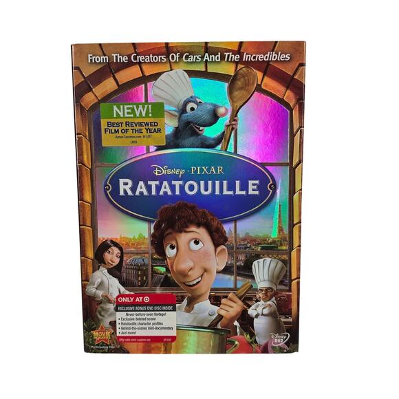 RATATOUILLE 2-DISC DVD SET – DISNEY PIXAR TARGET EXCLUSIVE BONUS FEATURES 2007 - Picture 1 of 7